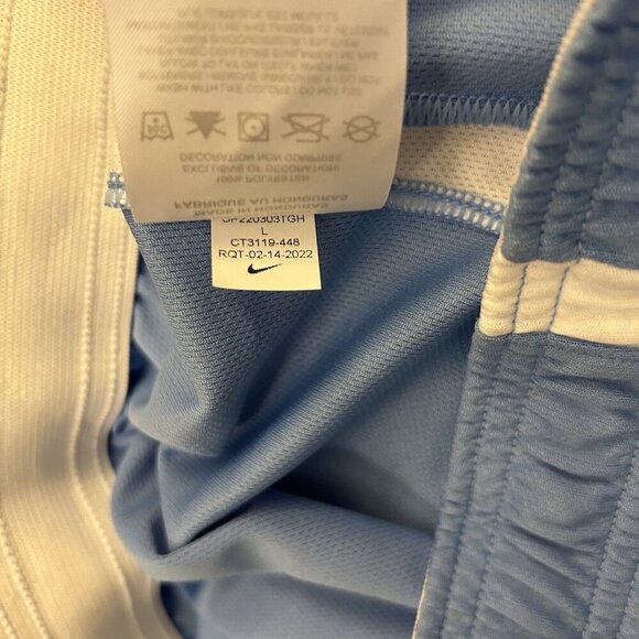 Nike Womens Lacrosse Dri-Fit Light Blue Skirt CT3119-448 Size L - Large - NWT$30 - Picture 4 of 13